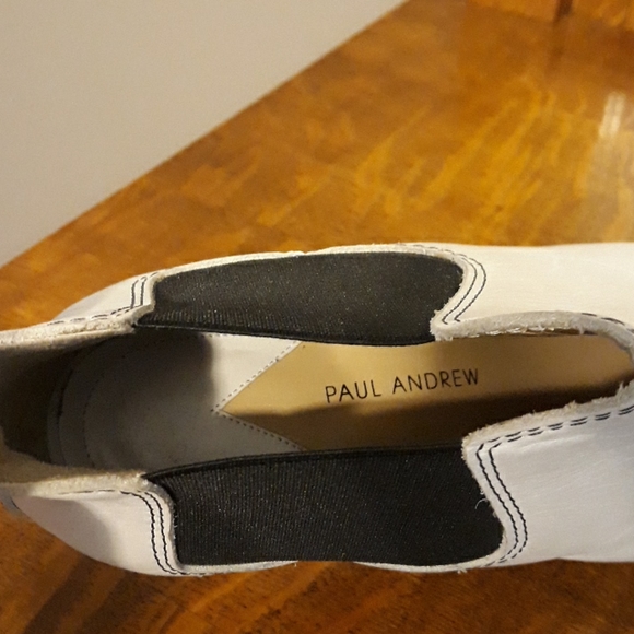 Paul Andrew White Booties - Picture 4 of 6